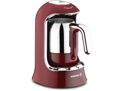 KORKMAZ A860-03 Kahvekolik Otomatik Kahve Makinesi Kırmızı