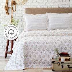 Karaca Home Brave Gold 0 Pamuk Çift Kişilik Nevresim Takımı