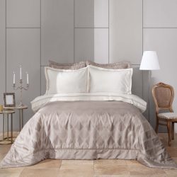 Karaca Home Viena Bej 7 Parça Çift Kişilik Private Düet Set