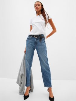 Mavi Mid Rise 90s Loose Washwell™ Jean Pantolon
