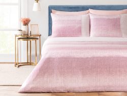 Madame Coco Adelya King Size Madame Coco Crep Baskılı Nevresim Takımı – Pudra