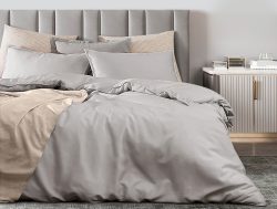 Madame Coco Loire King Size Tencel Nevresim Takımı ( TENCEL™ ) – Gri