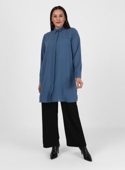 Büyük Beden Tunik Alia Gül