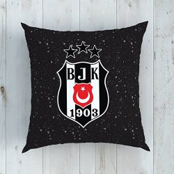 Lisansli Beşiktaş Kartal Pamuk Kirlent Çok Renkli