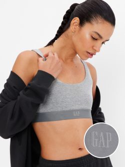 Gri Gap Logo Stretch Bralet
