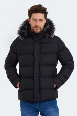 Slazenger NORTHEM Erkek Mont Siyah