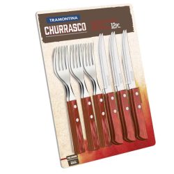 Tramontina Churrasco Çatal Bıçak Barbekü Seti 12li Blister