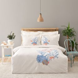 Karaca Home Ruby Beyaz 0 Pamuk Çift Kişilik Nakışlı Nevresim Takımı