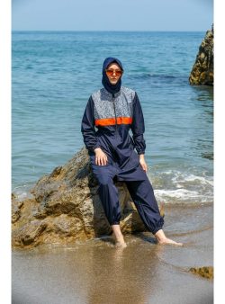 Tesettür Mayo Elif Okur Lacivert