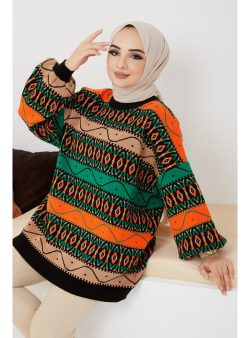 Triko Tunik İmaj Butik Siyah