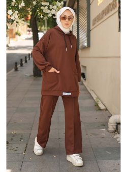 Eşofman Takımı İmaj Butik Kahverengi