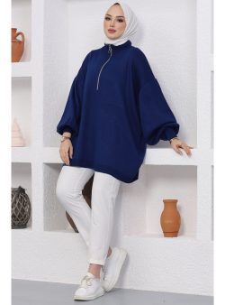 Triko Tunik InStyle Koyu Lacivert