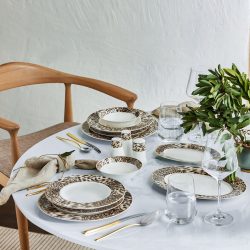 Karaca Leona 56 Parça 12 Kişilik New Bone Yemek Takımı