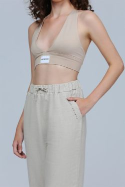 Bej Xante Çapraz Büstiyer