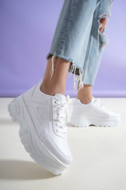 Spor Ayakkabı Ayakkabı Havuzu Beyaz / Beyaz