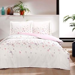 Linens Sc Allday Feronia Nevresim Takimi Tek Kişilik Pembe Pembe
