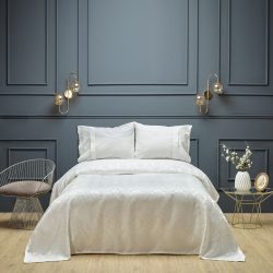 Karaca Home Mylene Dantelli 0 Pamuk Pike Set Ekru