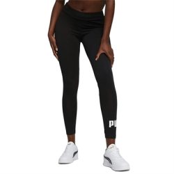 Puma Essentials Logo Kadın Tayt Siyah