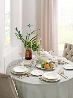 Pierre Cardin Dolores 60 Parça Yemek Takimi Altin