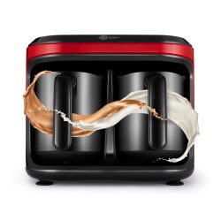 Karaca Hatır Hüps Düet Steel Türk Kahve Makinesi Çelik Cezve Imperial Red 10 Fincan Kapasiteli B ...