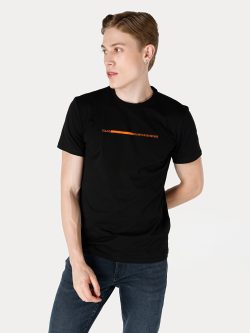 Siyah Erkek Tshirt K.kol