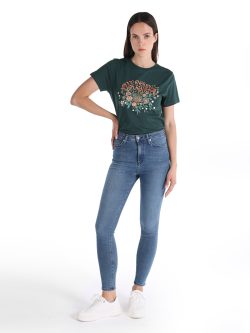 760 Diana Super Slim Fit Yüksek Bel Dar Paça Mavi Kadın Jean Pantolon