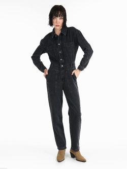 Regular Fit Denım Kadın Tulum