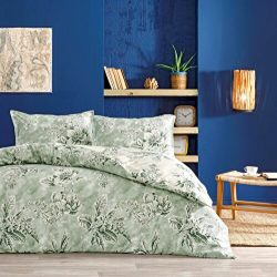 Linens Allday Briny Pamuk Saten Çift Kişilik Nevresim Takimi Gri Gri