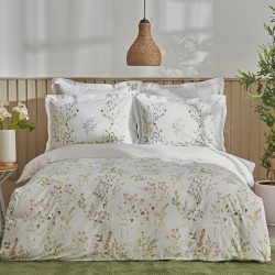 Karaca Home Sera 0 Pamuk Tek Kişilik Nevresim Takımı Yeşil