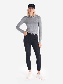 760 Diana Süper Slim Fit Yüksek Bel Dar Paça Mavi Kadın Pantolon