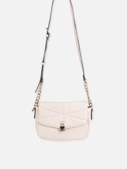 Omuzdan Askılı Ekru Kadın Çanta